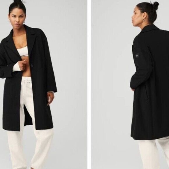 ALO Yoga Jackets & Blazers - ALO Vip Blazer Trench-black size Large 🖤 
NWT $398